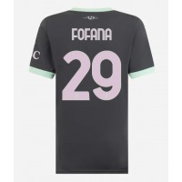 Maglie da calcio AC Milan Youssouf Fofana #29 Terza Maglia Femminile 2024-25 Manica Corta